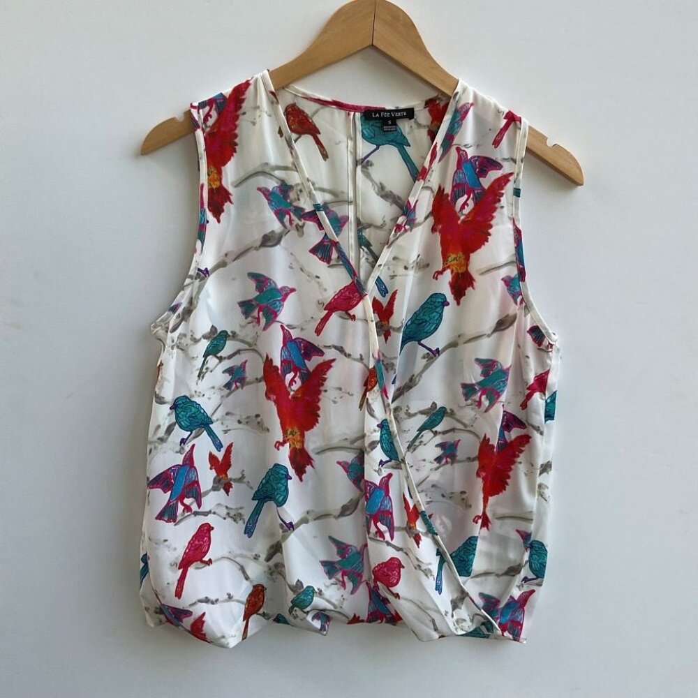 NWOT Anthropologie Perch Top Size S - Picture 2 of 6